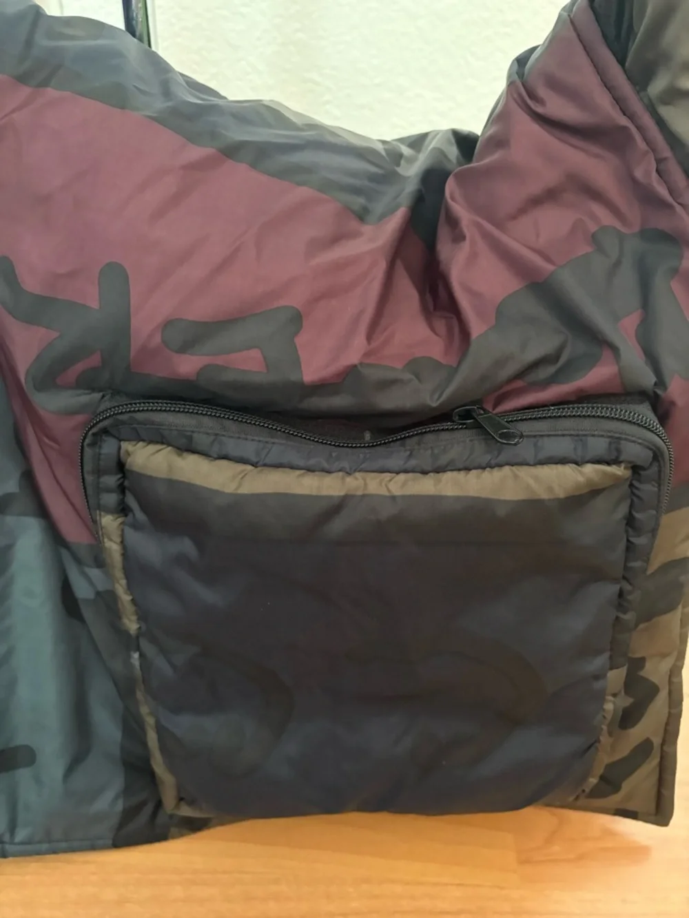 Black Label Quilted Shoulder Tote in Black, Burgundy, and Olive